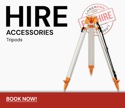 Hire accessories such as tripods and more
